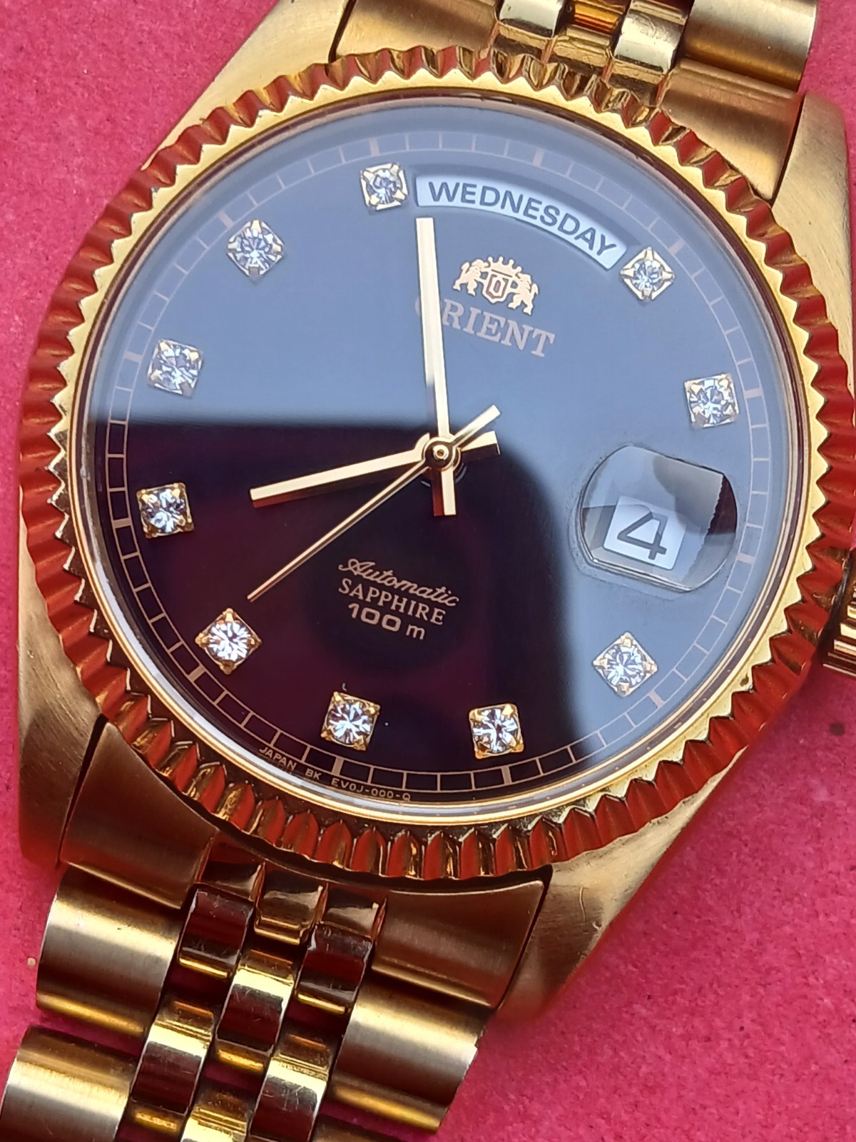 ORIENT President Sapphire 100m Automatic EV0J-A0-B Japan Men’s Watch