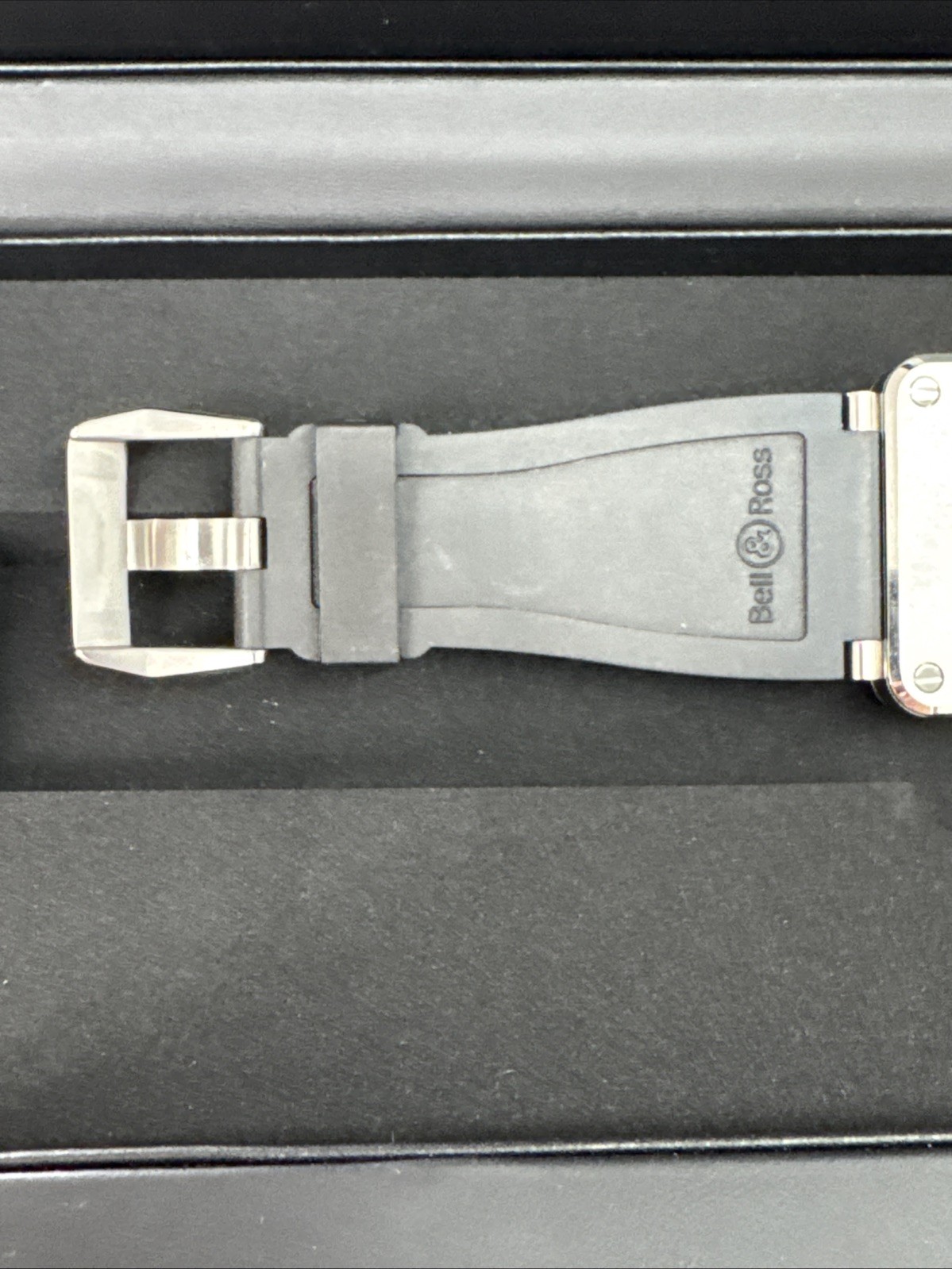 Bell & Ross BR 03-92 42mm Black/Silver Stainless Steel Case Black Rubber…