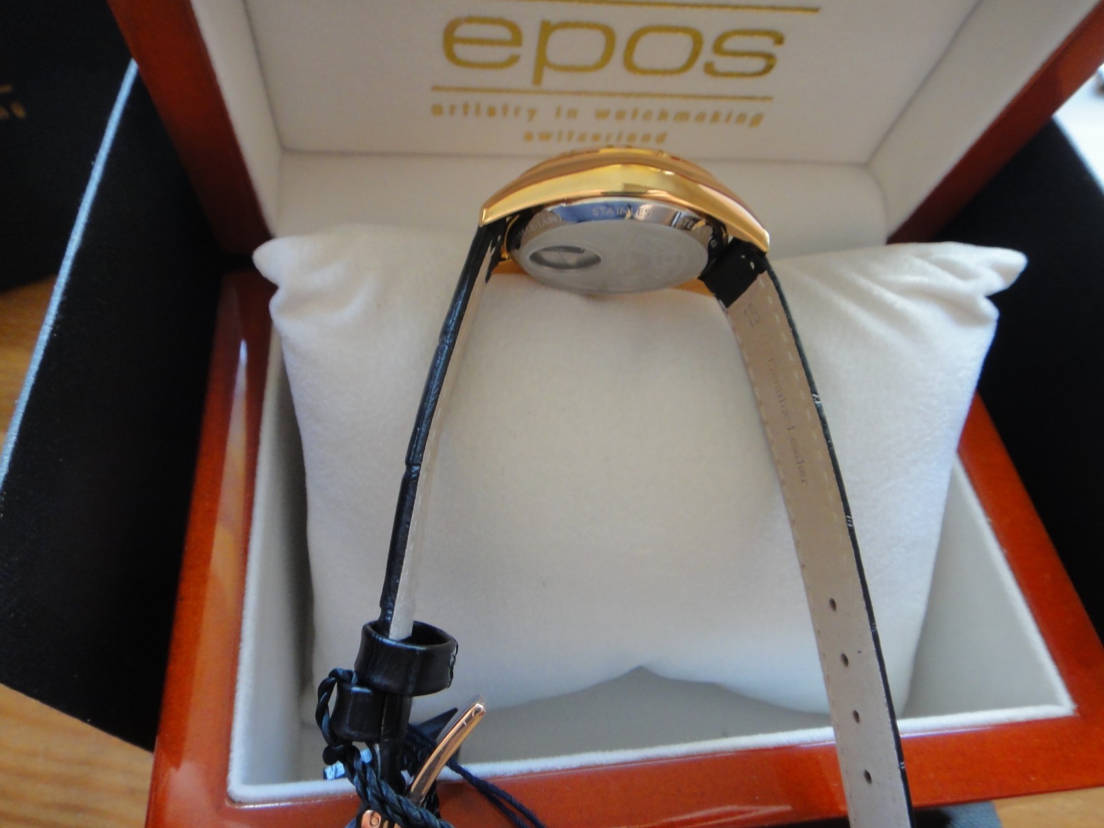 Genuine EPOS 4411.131 (Switzerland) Lady’s Women’s automatic Watch white & gold