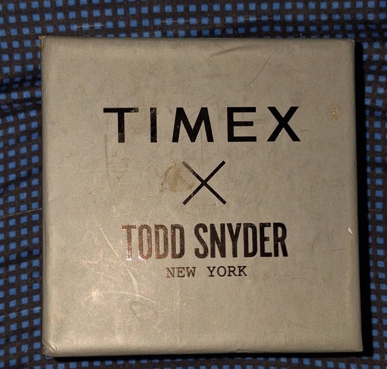TIMEX TW2R13200 TODD SNYDER WATERBURY CHRONO GREY
