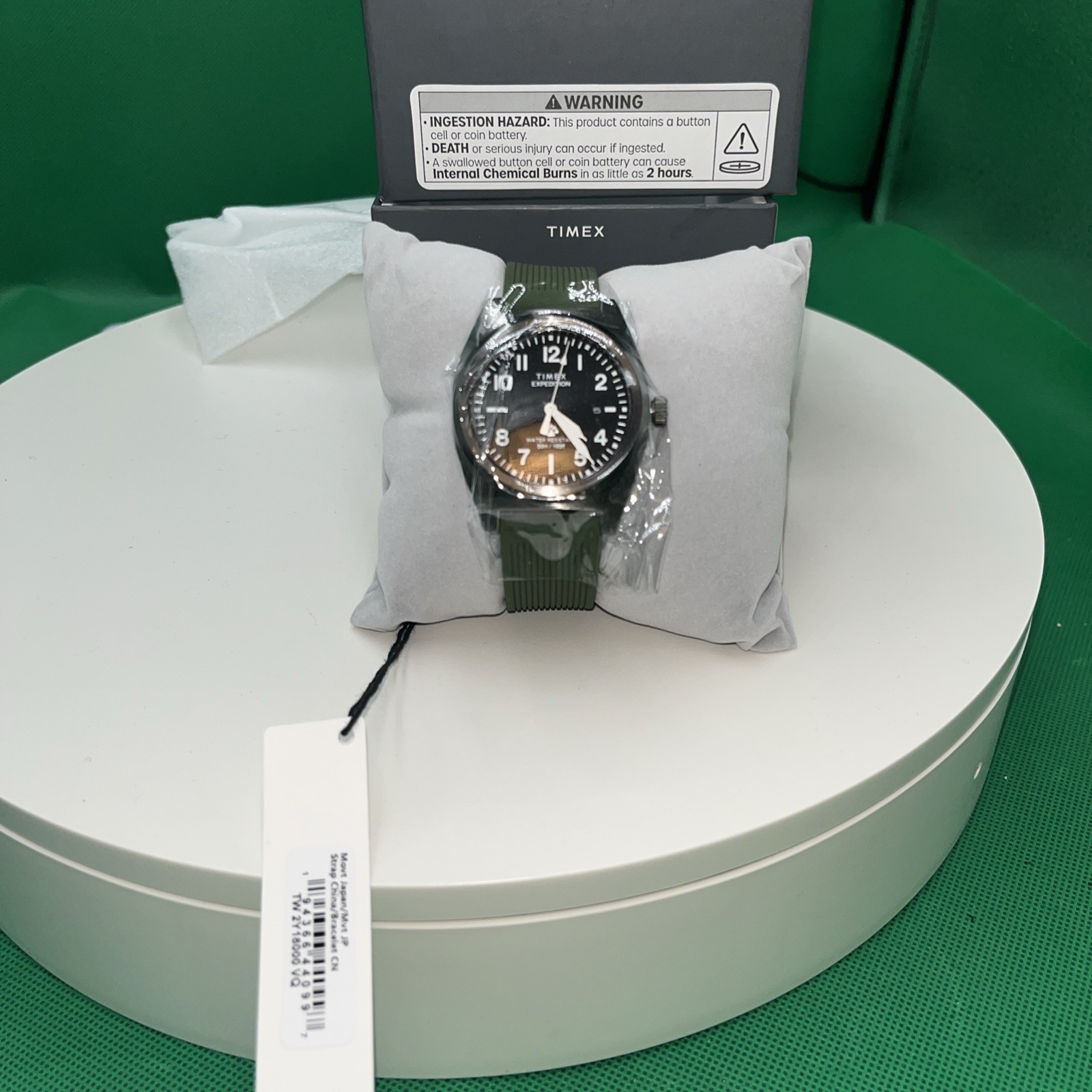 Timex Expedition Capstone Quartz 39mm Silicone Strap Watch TW2Y18000