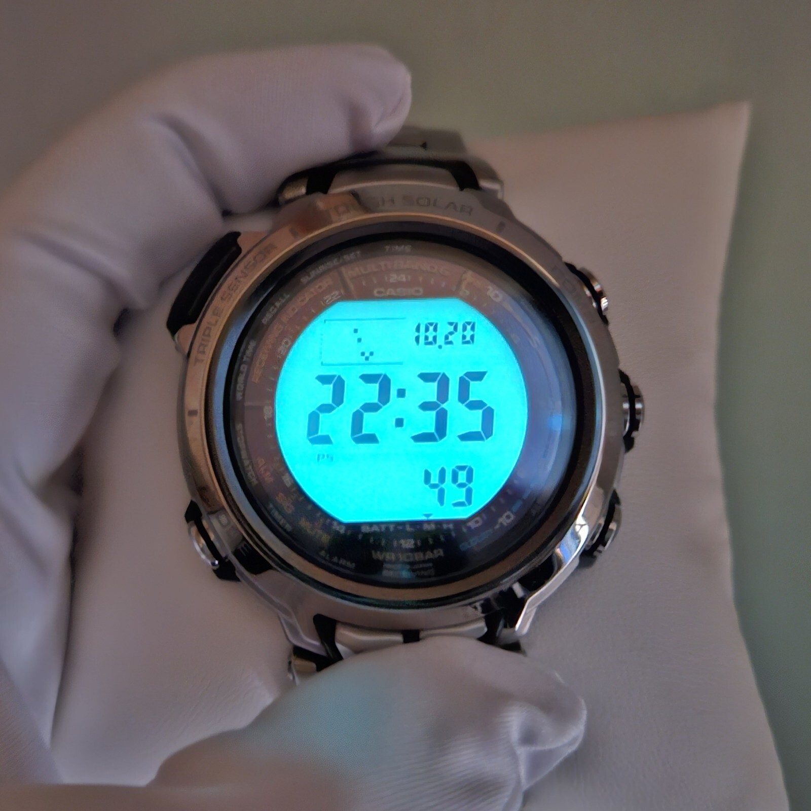 CASIO PRX-2000T-7JF PRO TREK MANASLU TITANIUM ABC DIGITAL WATCH JAPAN 2009