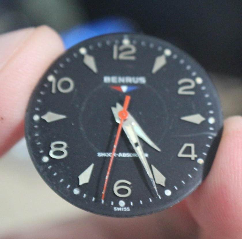 BENRUS Mechanical 17 Jewels Men’s Watch DR 2F1