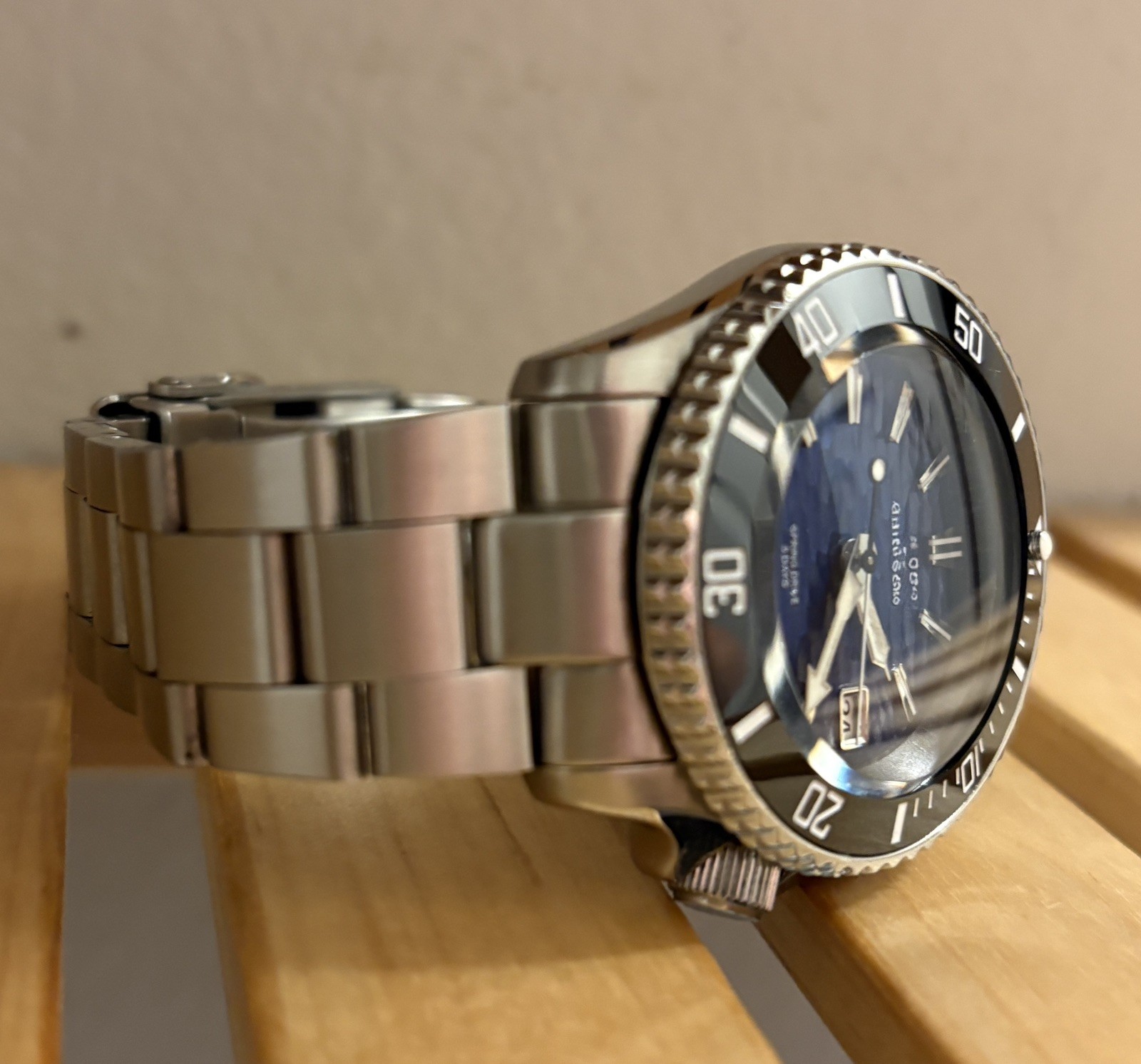 Slim Turtle Diver Watch Men Automatic TMi NH35 41.2mm Sapphire Sterile Dial 316L