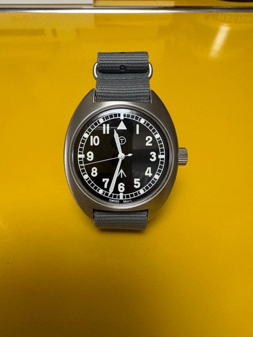 NAVAL WATCH 38mm 316L SS Swiss Quartz Military Watch