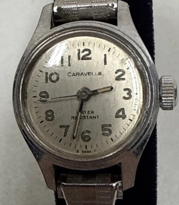 Caravelle Women’s Vintage Mechanical Watch P0 Series Running Great. Good Cond.