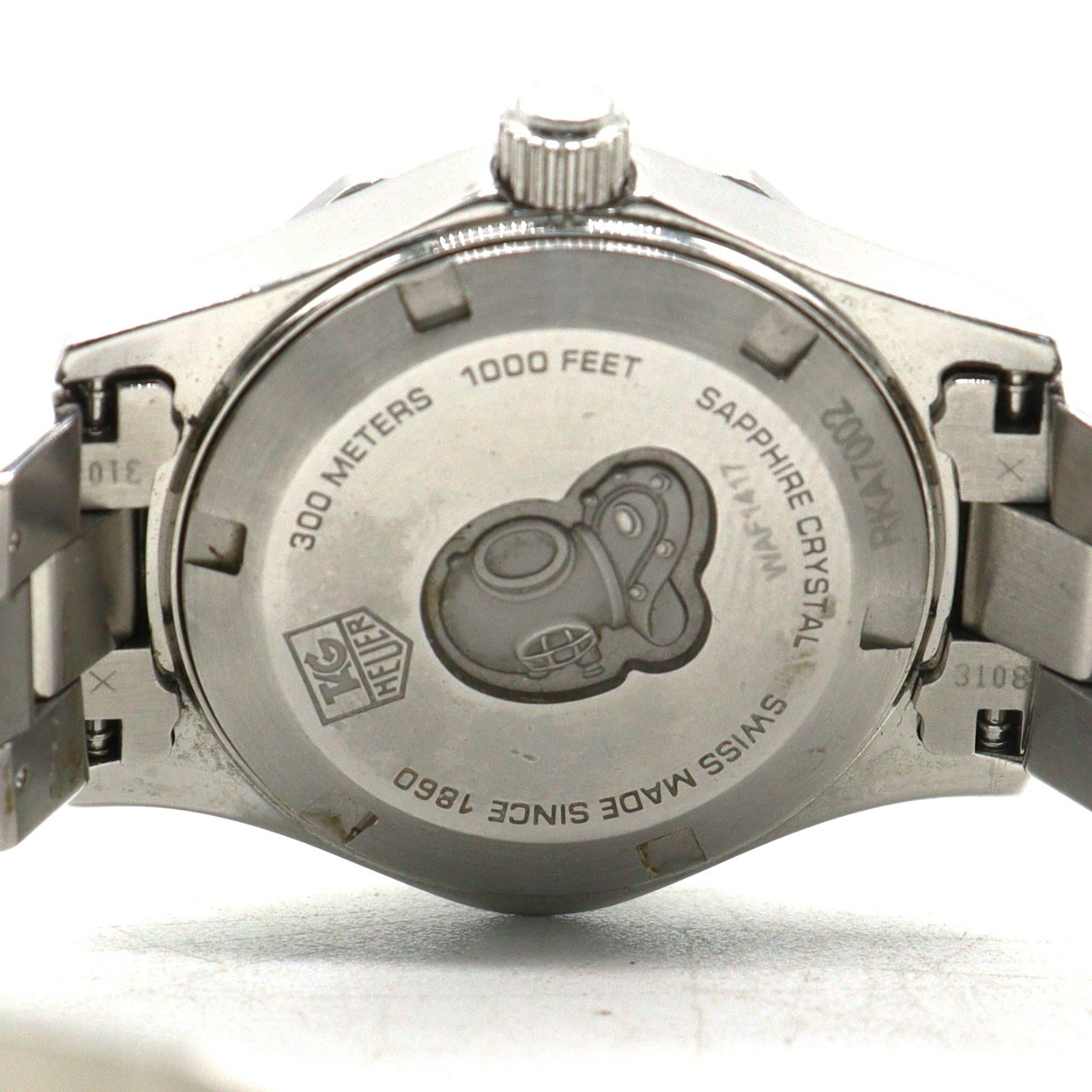 Tag Heuer ladies Aquaracer blue mother of pearl dial serviced 1 year warranty