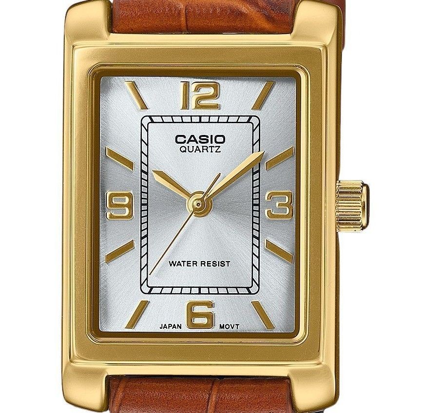 Casio Standard Silver Dial Quartz Dress LTP-1234GLL-7A Women’s Ladies Watch