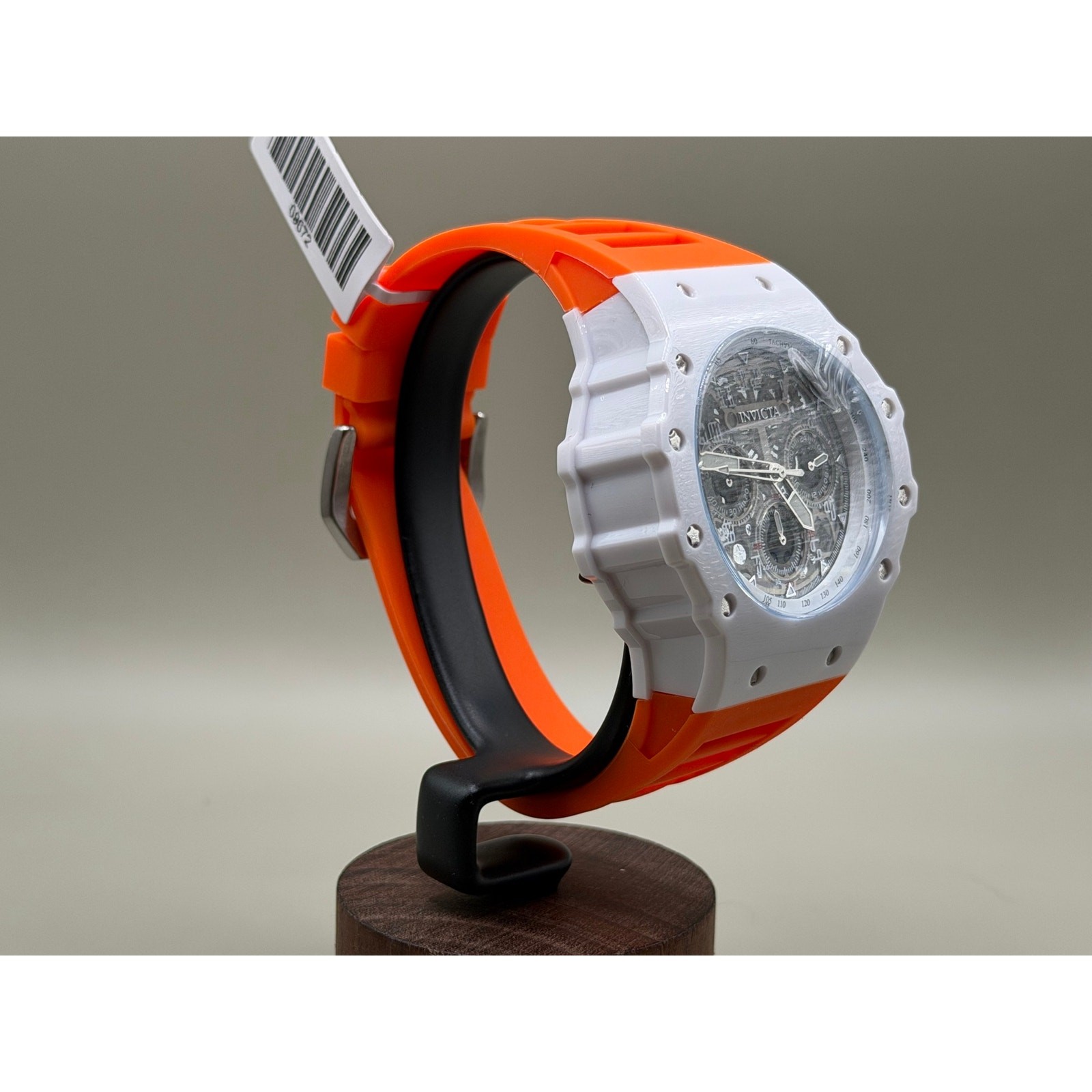 Invicta Vaulthan Racing Orange White Men’s Watch 44mm New In Box