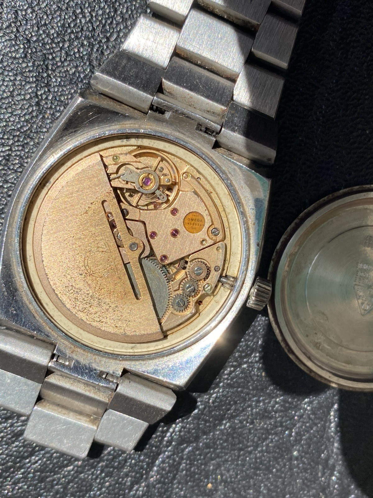 Vintage Omega Seamaster Cosmic 166.0196 Cal 1012 Automatic Chatelain Band, Parts