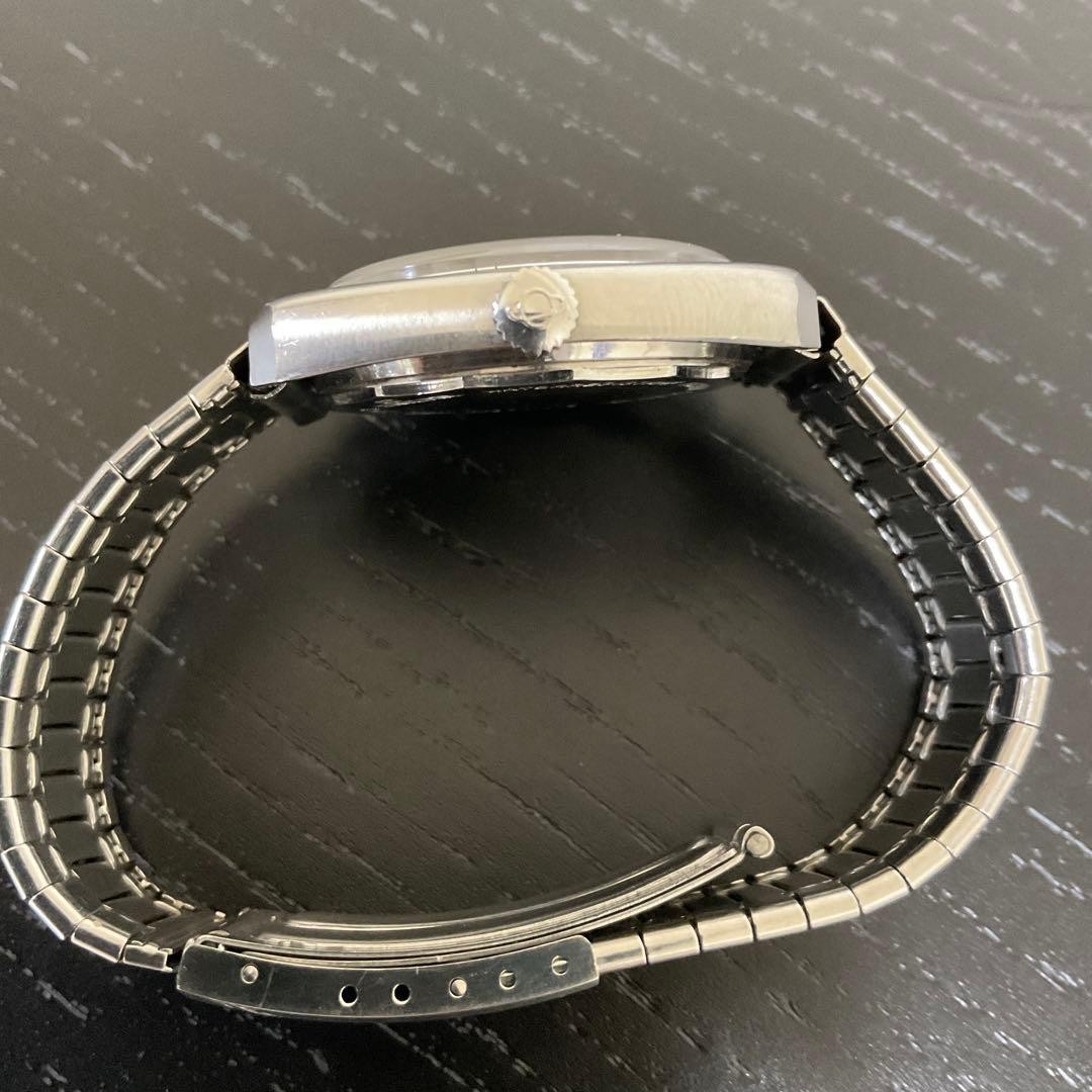 ENICAR Hand-wound Watch 3.5×3.8cm Cushion Case Bar Index Original Band