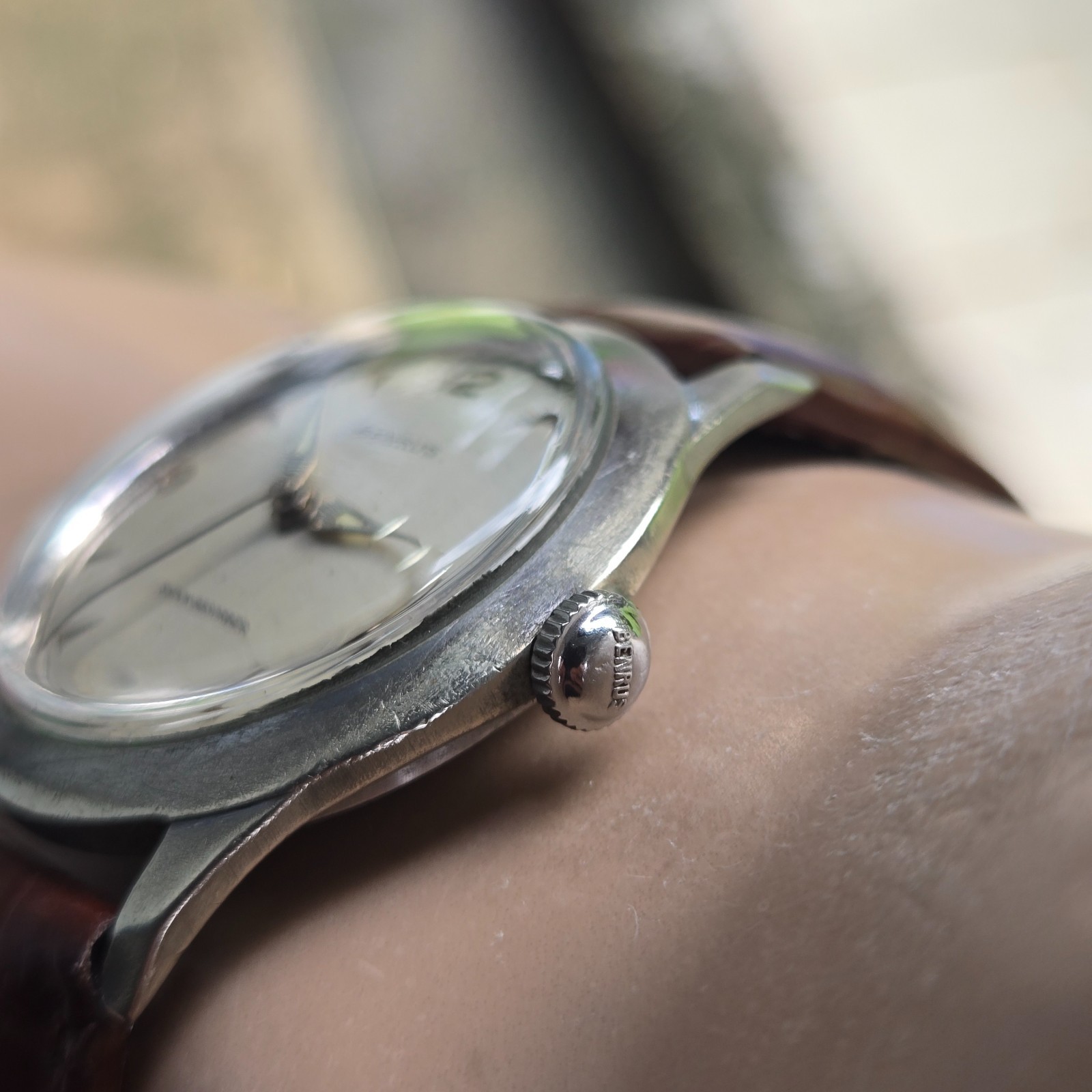 Vintage BENRUS men’s manual wind watch ETA 2370 17Jewels swiss 1960s
