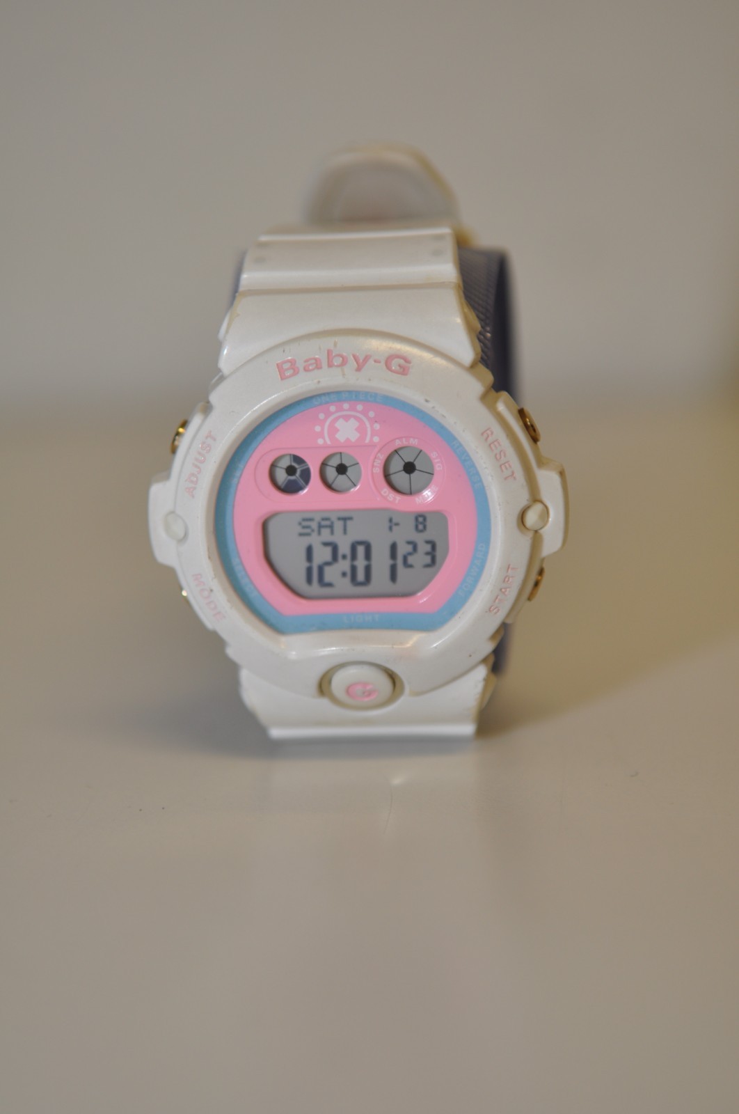 Casio Baby-G One Piece Chopper Limited Watch Pink/White BG-6900 3297