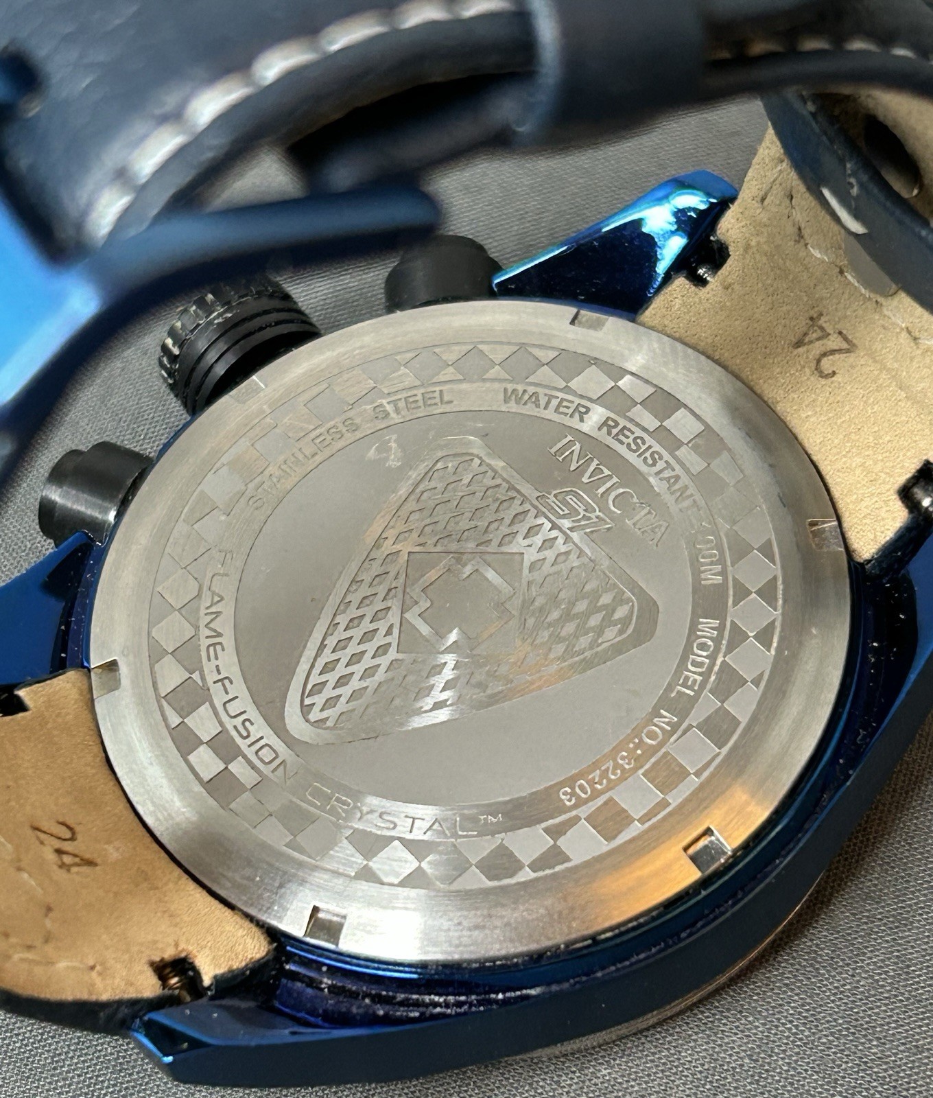 Invicta S1 Rally 32203 Men’s Chronograph 48mm Blue Stainless Steel Quartz Watch