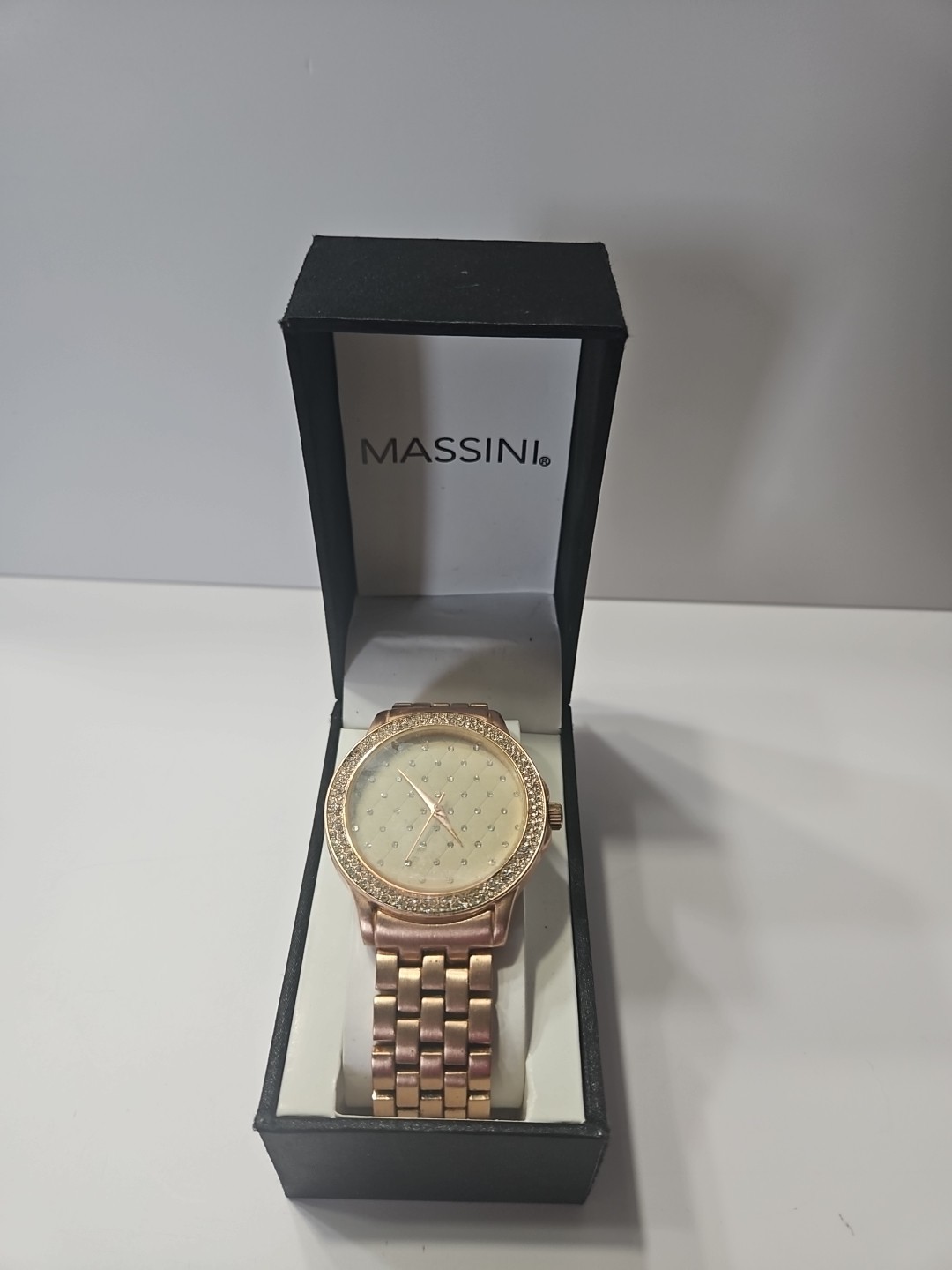 Massini Quilted Womens Watch