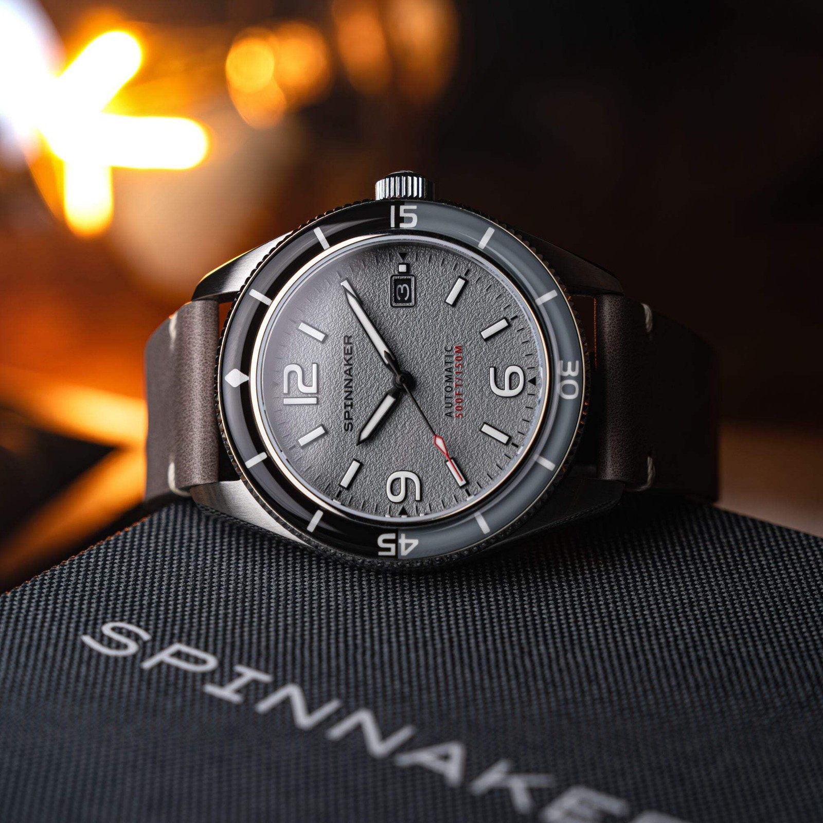 Spinnaker Fleuss Stainless Steel 43mm Japanese Automatic Wristwatch SP-5055-0H