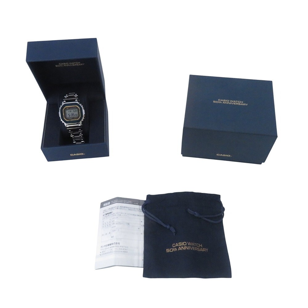 CASIO G SHOCK Full Metal 5000 Series 50th Anniversary Model GMW B5000SS 2JR CASI