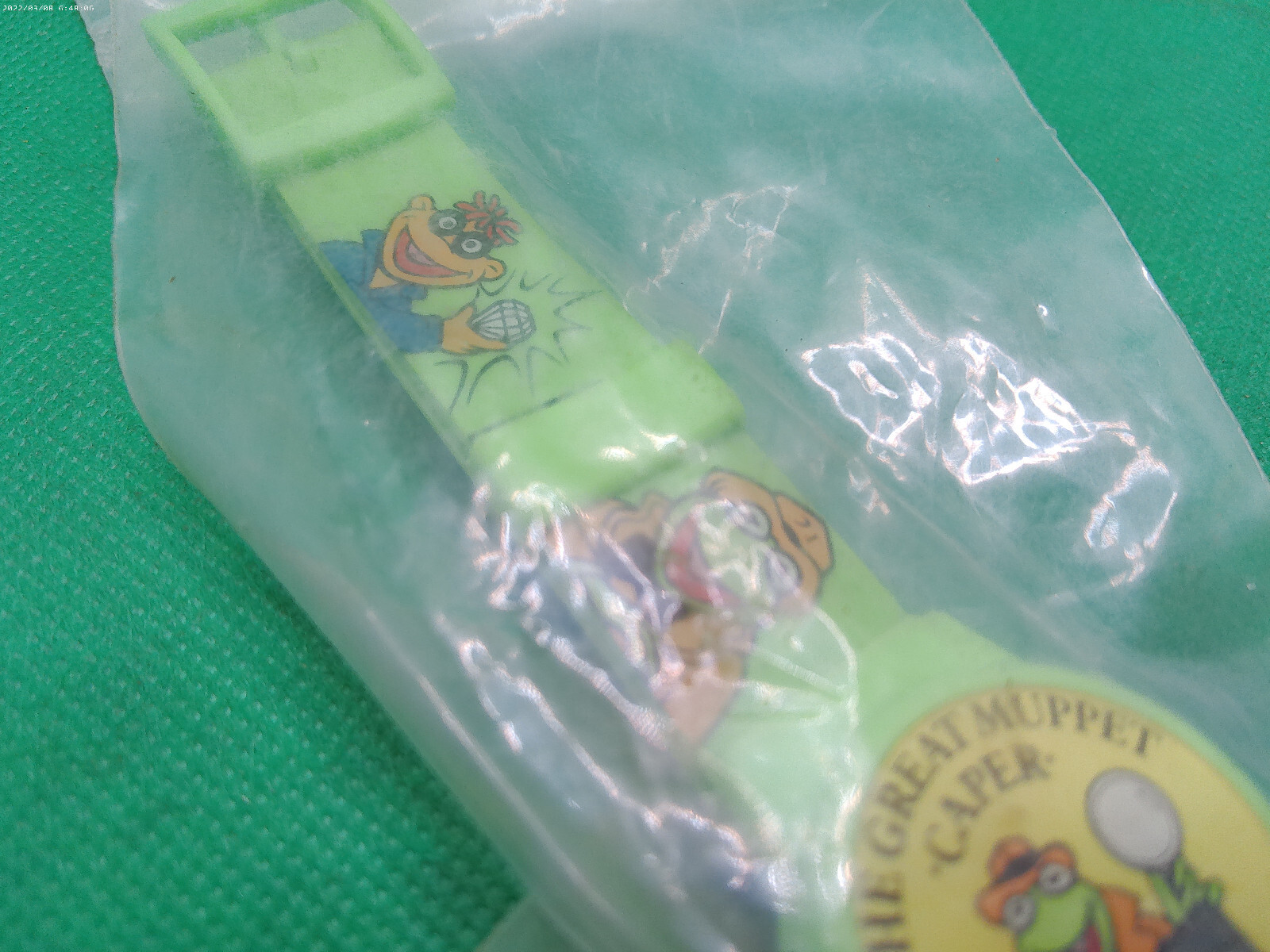 Great Muppet Caper mystery movie Jim Henson digital watch