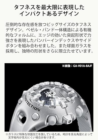 CASIO G-SHOCK GA-V01-2AJF innovative 20 bar Shock-resist LCD purple JP