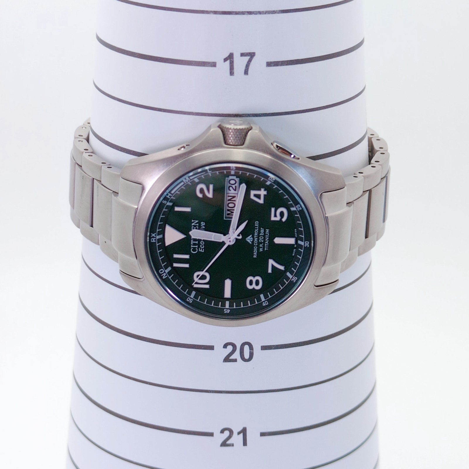 Citizen Promaster Land PMD56-2951 H100 Eco-Drive Radio Titanium Box JDM
