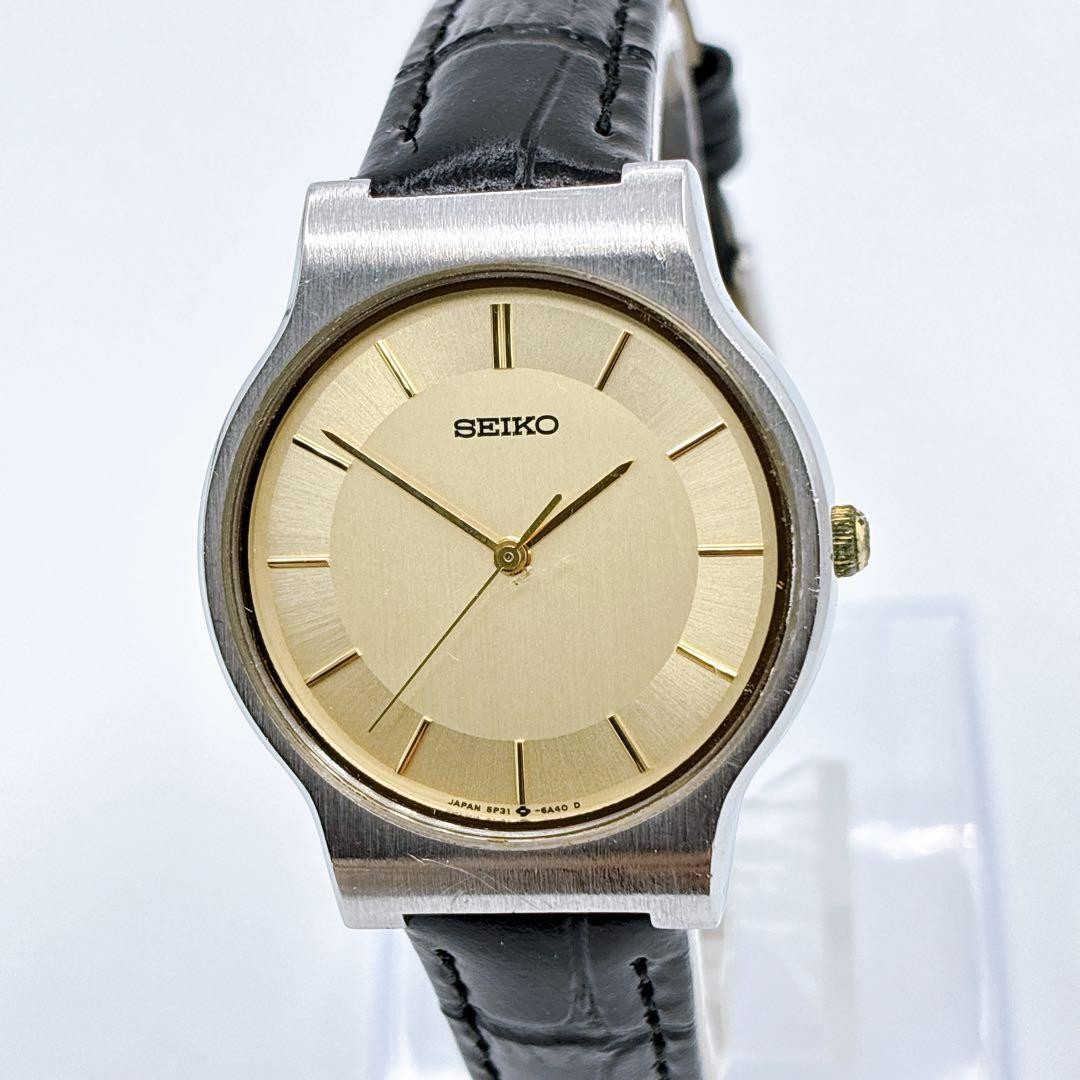 Made in 1988 SEIKO 5P31 6A2A Slim Vintage Seiko