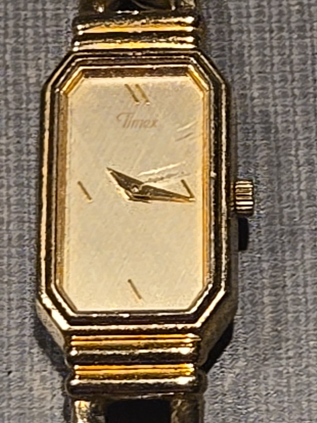 Vintage Gold Tone Timex Ladies Watch – PARTS ONLY See Description