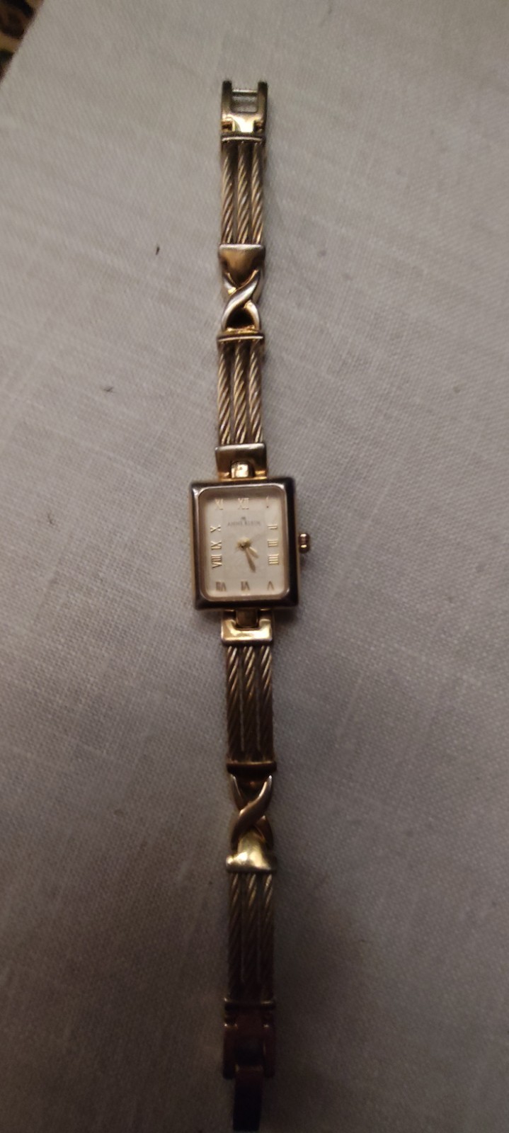 Anne Klein 753M Thailand Movement Rectangular Quartz Watch