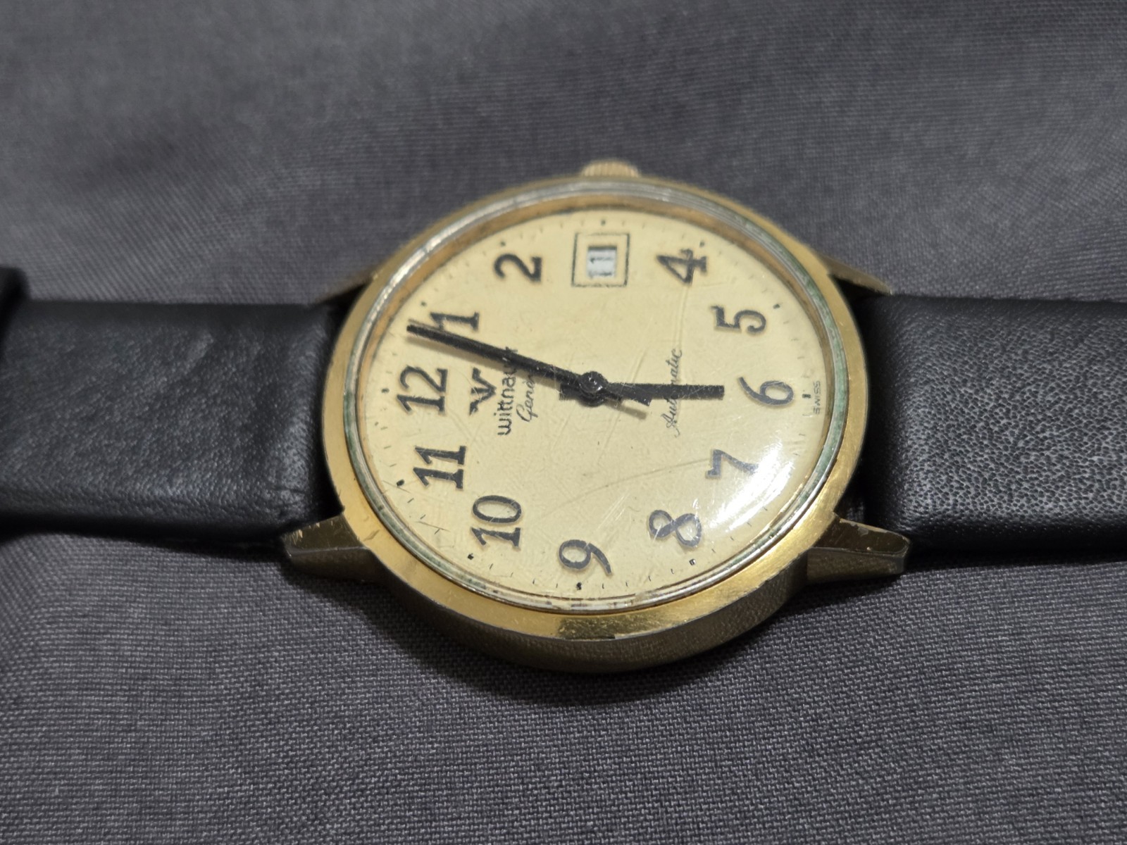 Vintage 1960s Wittnauer Geneva Automatic Watch – Cal. C11AS – Swiss – Project