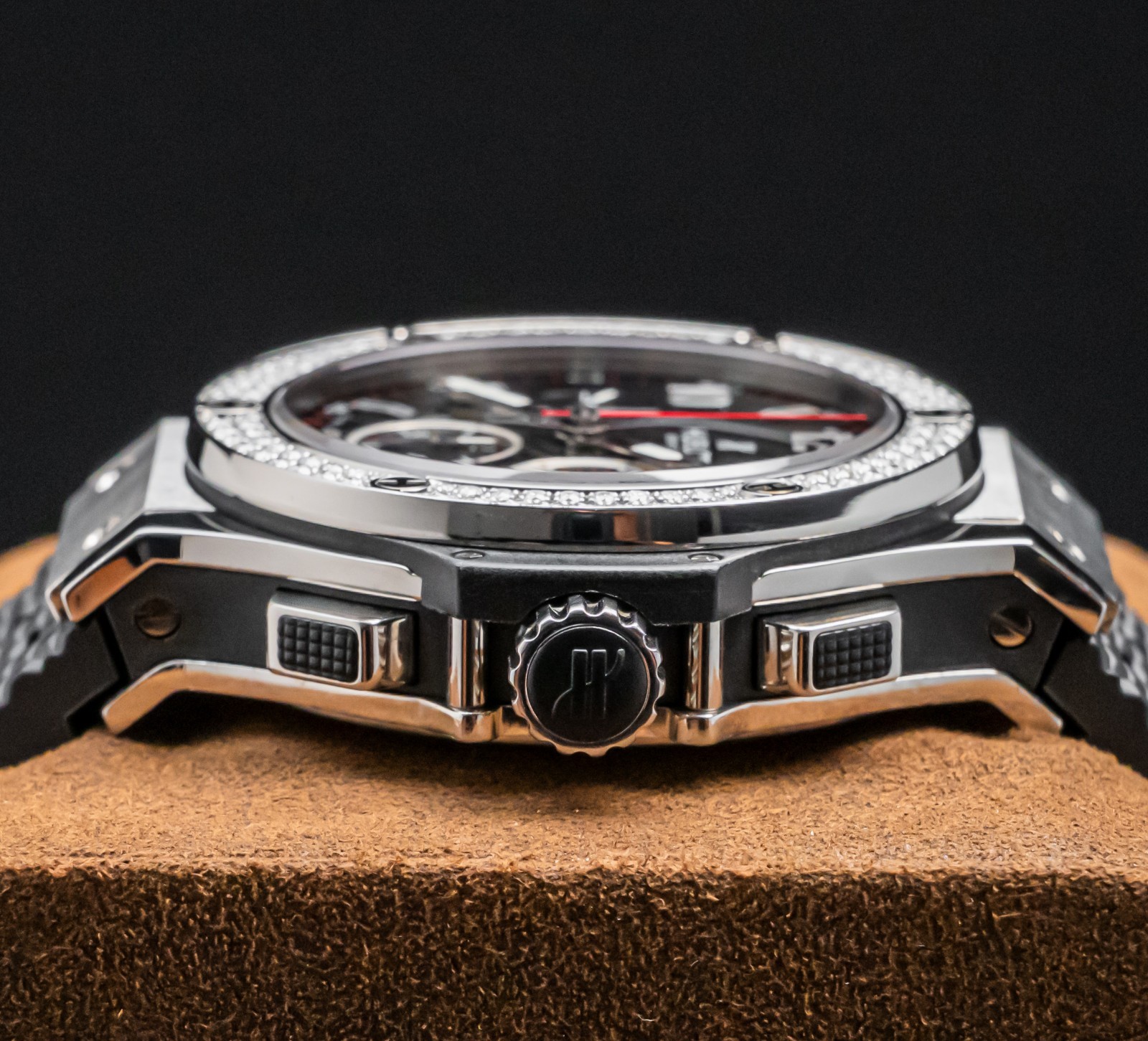 Hublot Big Bang 44 Original Diamond $20K MSRP FACTORY-SET 301.SX.130.RX.114