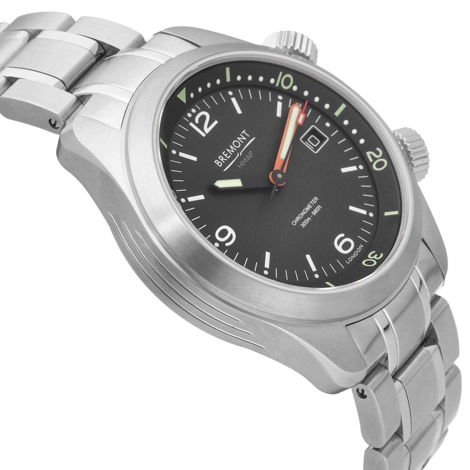 Bremont Argonaut Azure Black Dial 42mm Automatic Men’s Watch ARGONAUT-B