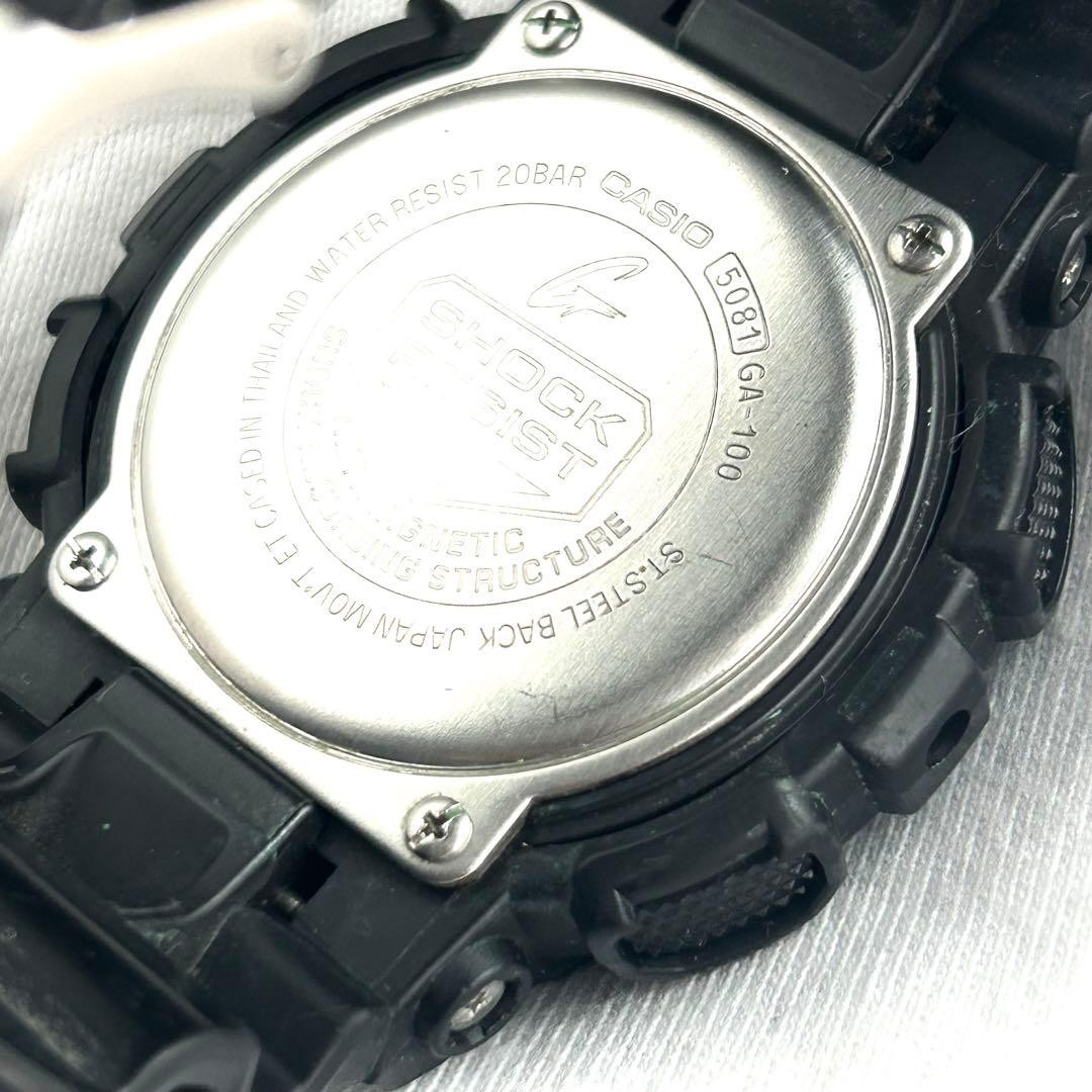 G-SHOCK GA-100 All Black CASIO (Good working condition) NEW