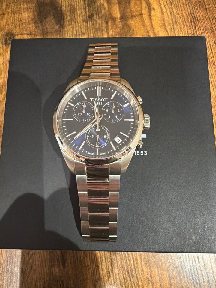 Tissot PR 100 40mm Chronograph Blue Men’s Watch – T150.417.11.041.00