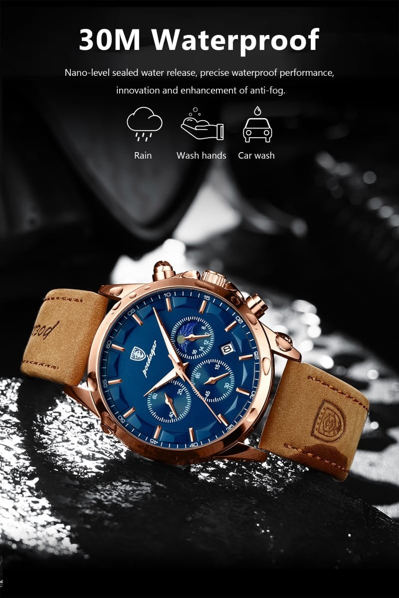 Millionaire Luxury and premium Waterproof wristwatch for Men