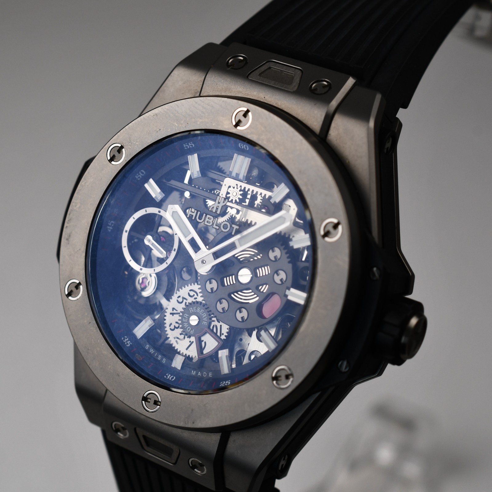 Hublot Big Bang Meca 10 414.NI.1123.RX 2019 45mm Retail $25,200 Full Set Manual