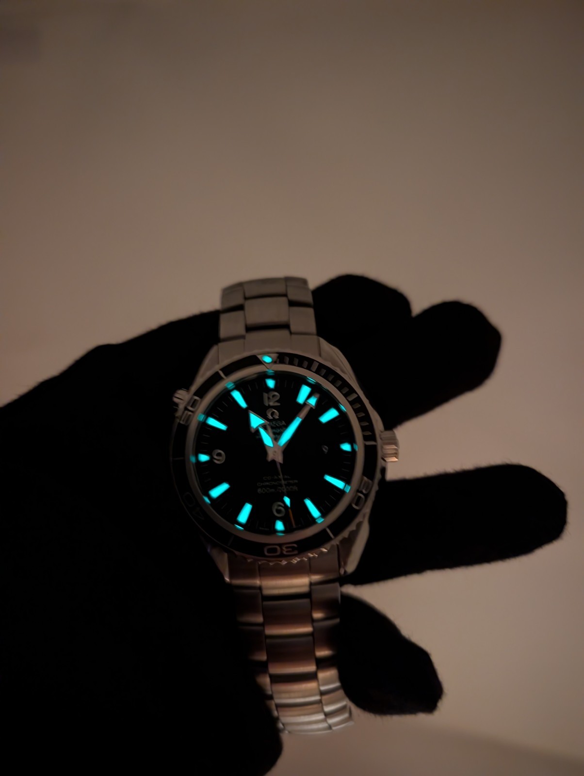 Omega Seamaster Planet Ocean Stainless Steel 45.5mm Black Dial 2200.50.00