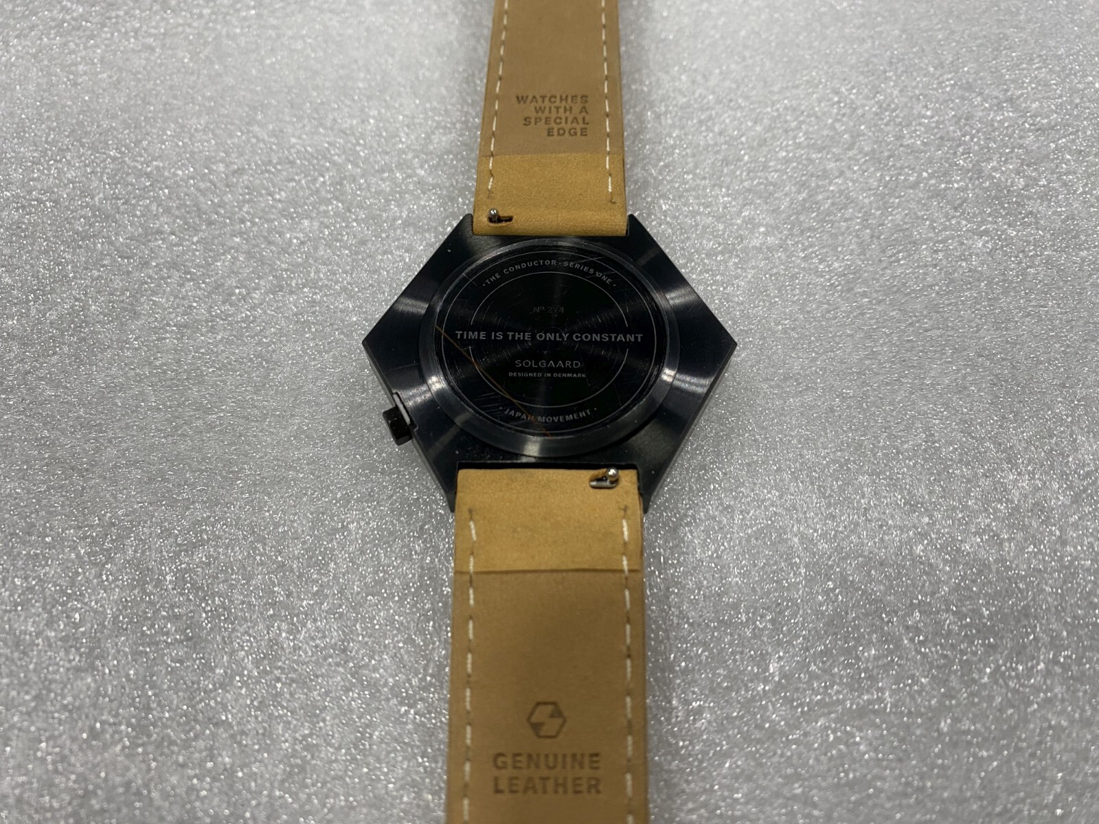 SOLGAARD HEX WRISTWATCH THE CONDUCTOR ONE GENUINE LEATHER ANALOG MEN WOMEN WATCH