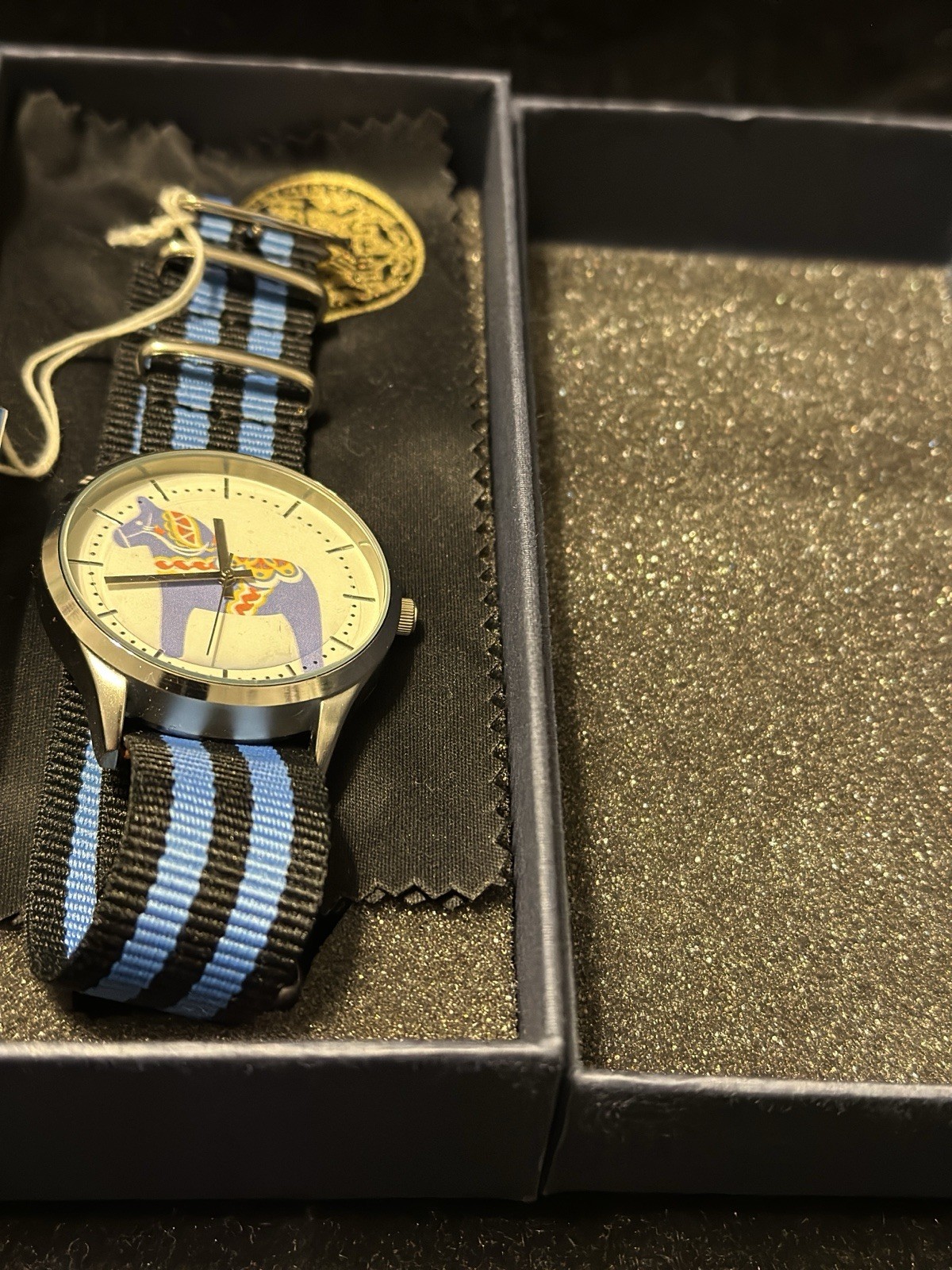 Vintage Limited Edition Dala Horse Swedish Heritage Assortment Wrist Watch New
