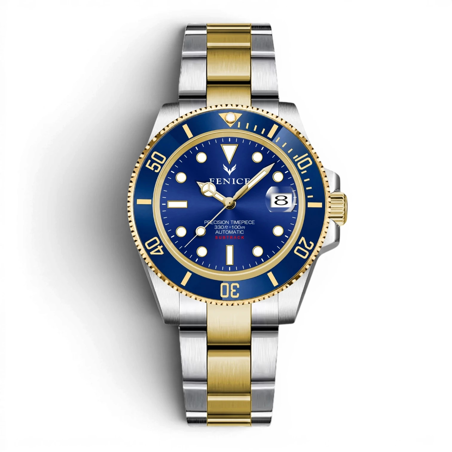 Phoenix Subtrack Imperium Blue 10ATM Automatic Watch with Miyota Movement