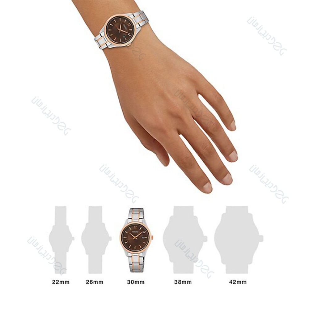 Seiko Multicolour Womens Analogue Watch SUR476P1