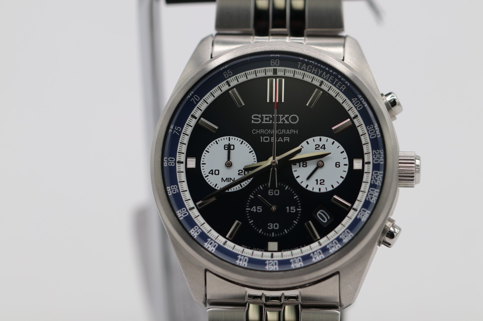Seiko SSB427 Essentials Blue Dial Stainless Steel Men’s Quartz Watch 41.5MM