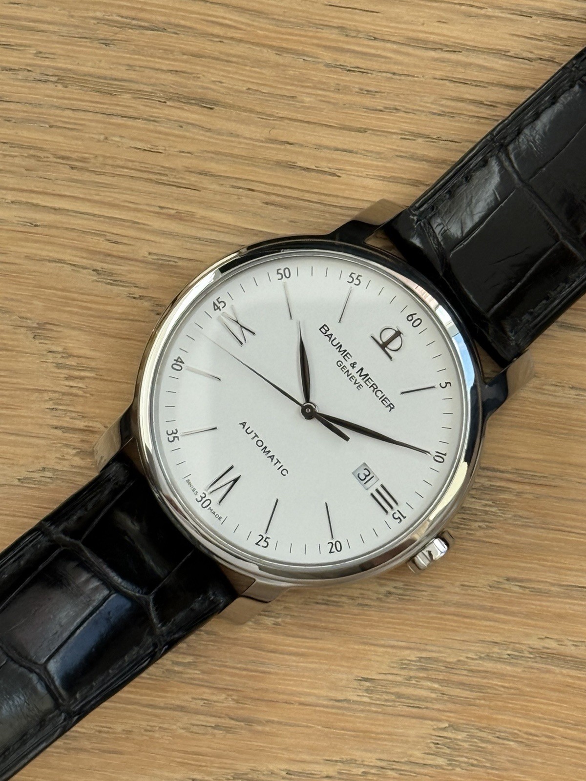 Baume & Mercier 65534 Automatic 42mm Mens Original Preserved