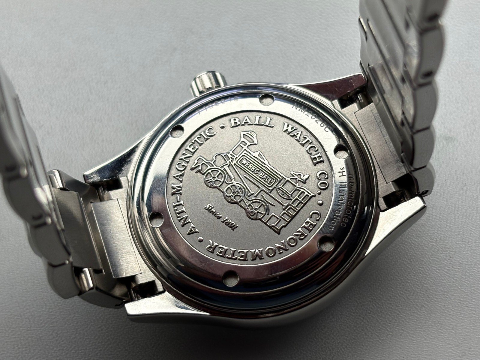 Ball Engineer II Red Label Chronometer Automatic Mens Watch NM2026C