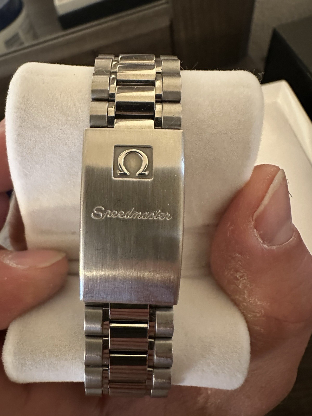 OMEGA Speedmaster Auto Chronograph Black Dial Tachymeter 39mm Steel Papers