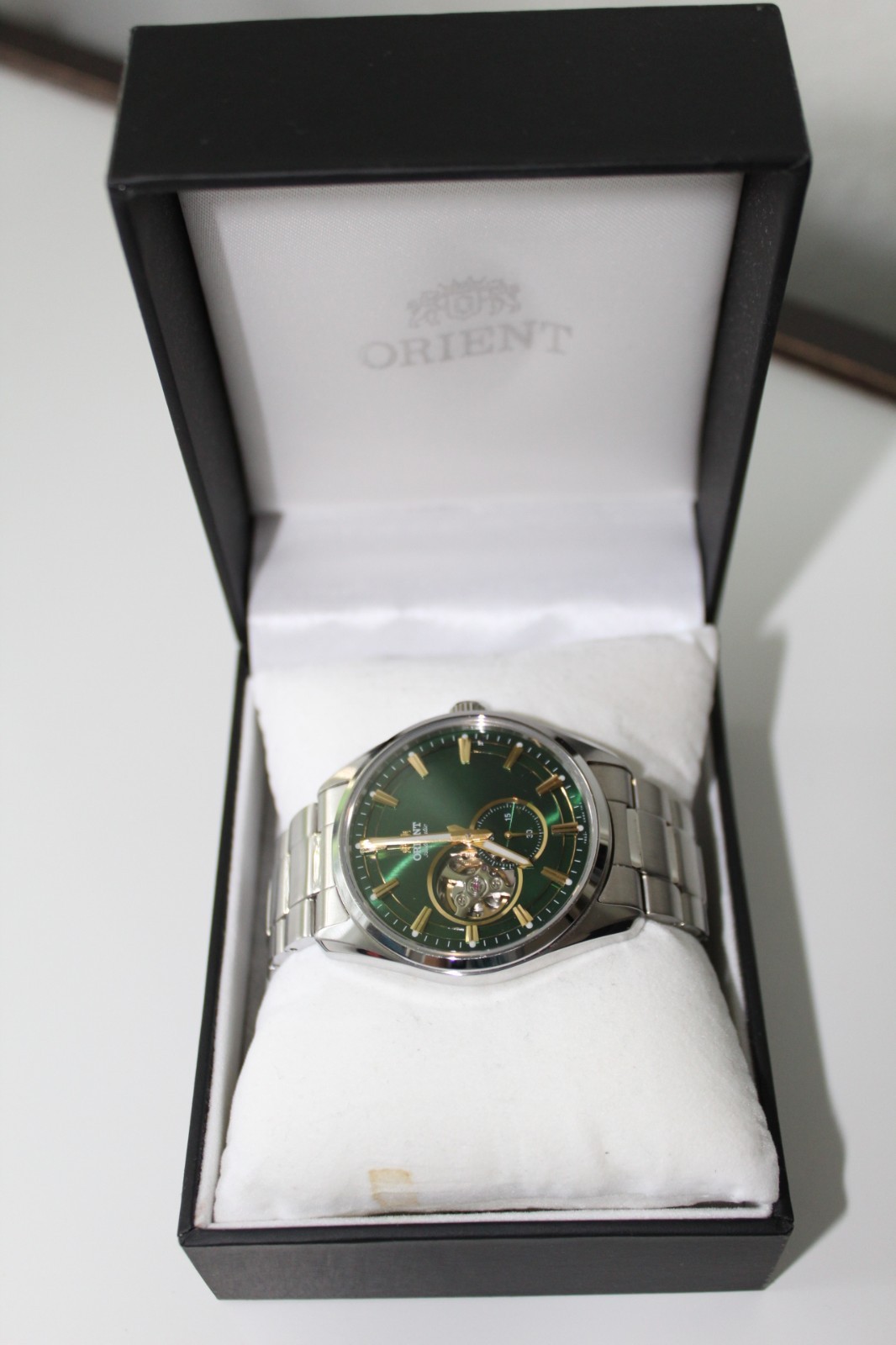 Orient RA-AR0008E30BStainless Steel | 40.8mm Contemporary Semi-Skeleton