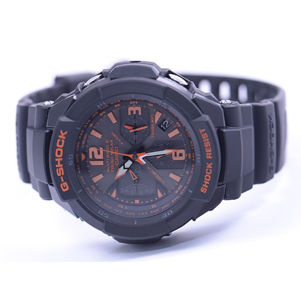 Casio G-SHOCK GW-3000B-1AJF Men’s Solar Radio Pilot Chronograph Watch Japan New