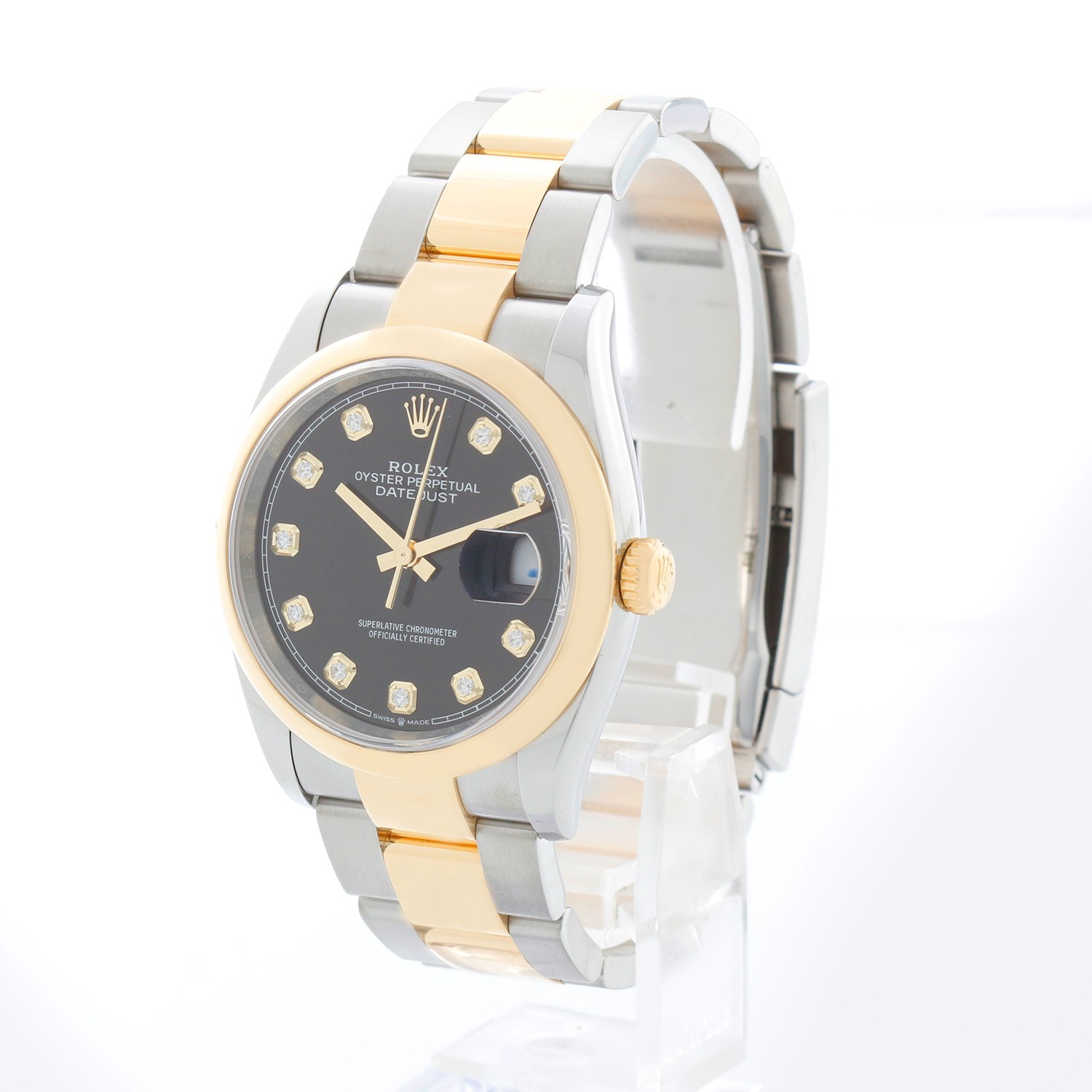 Rolex Datejust 126203 2026 Men’s 2-Tone Steel & Gold Watch Factory Diamond Dial