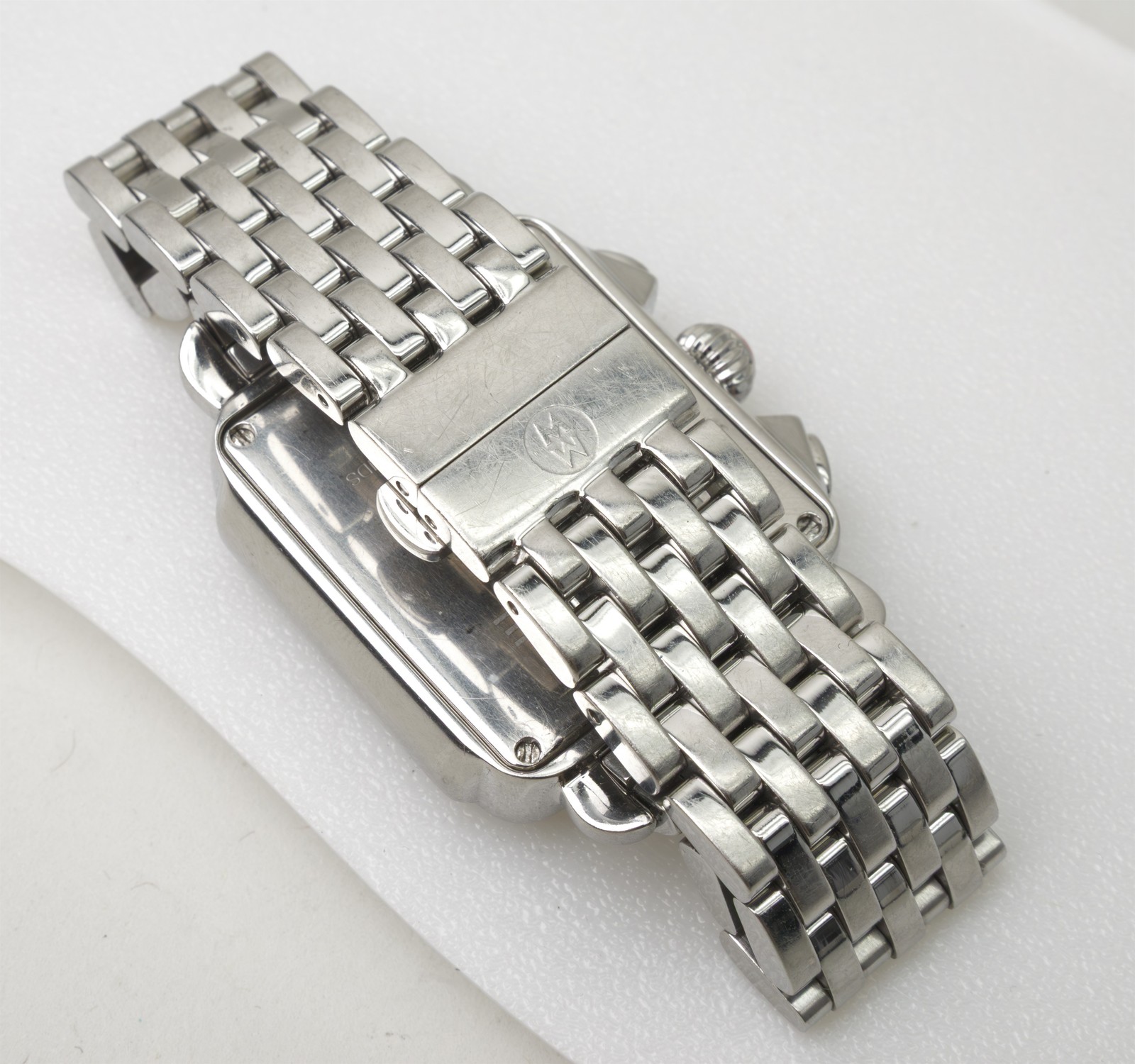 Parts/Repair Small Michele Deco Diamond Bezel Ladies Watch Chronograph