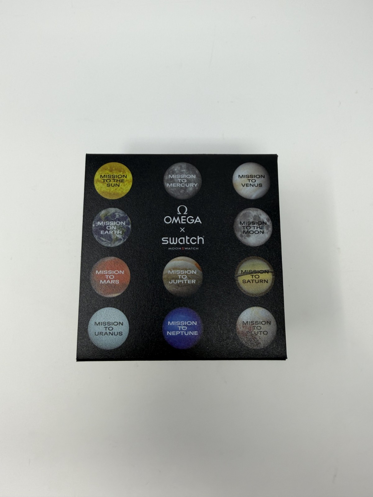 SWATCH x Omega Bioceramic Moonswatch Mission To The Moon Watch Grey/Black
