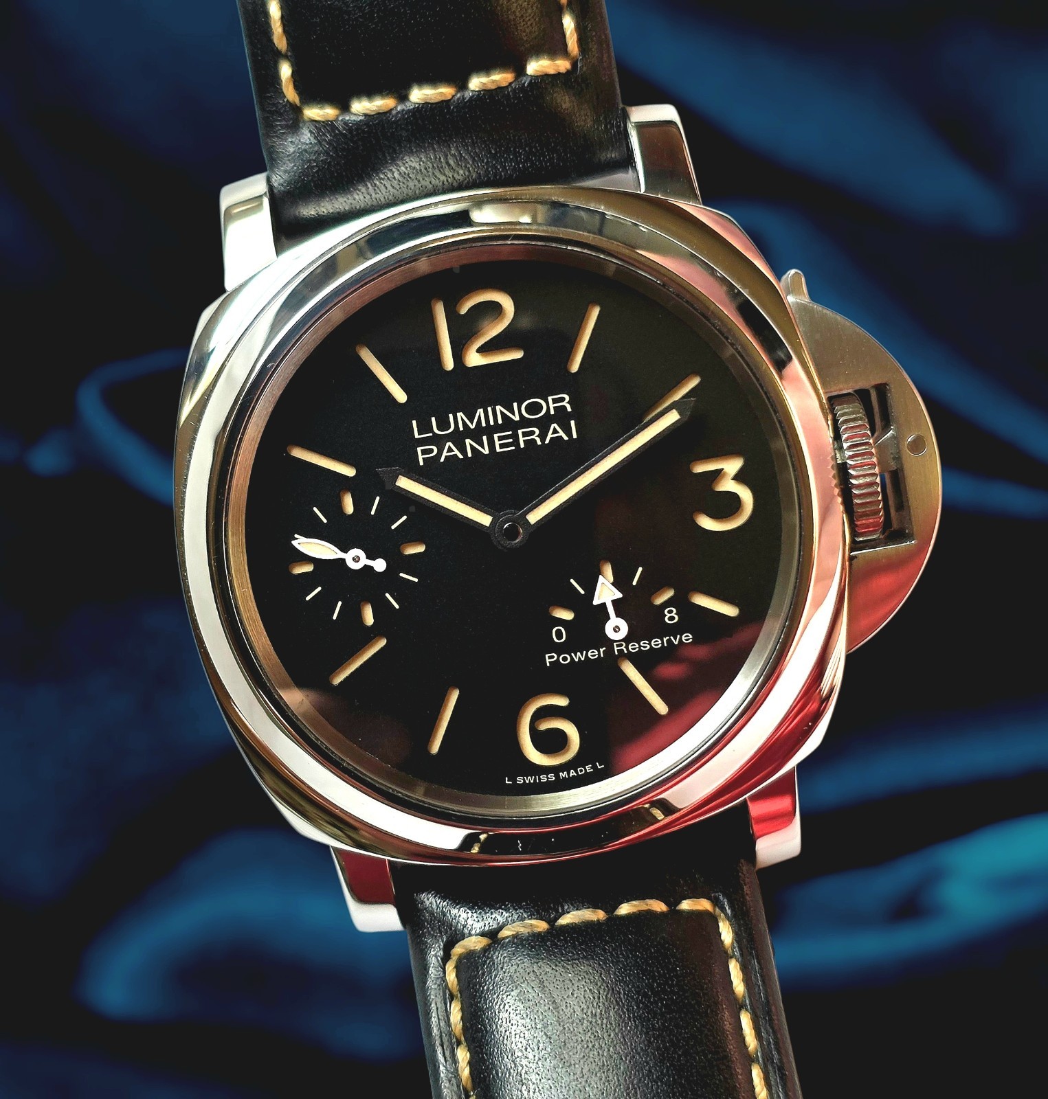 Panerai Luminor Men’s Watch – PAM00795, 44mm, 8 Day power reserve, B&P, Rare!