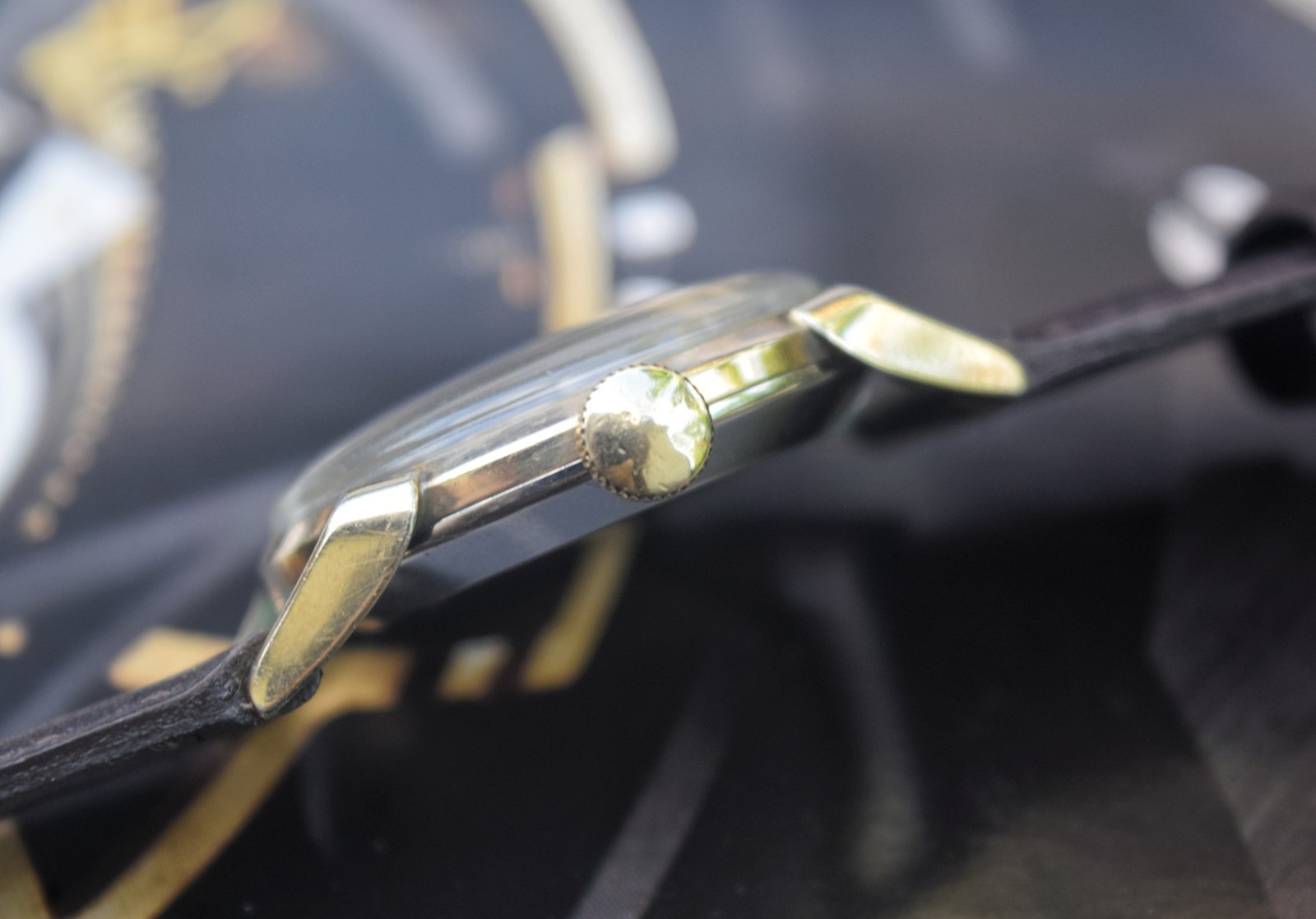 Vintage Bulova Watch 1950s Hand Winding Women Wristwatch, Small Seconds Subdial